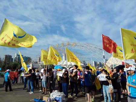 ?臺(tái)風(fēng)無(wú)情三思有愛(ài)，公司義工隊(duì)協(xié)力珠?；謴?fù)