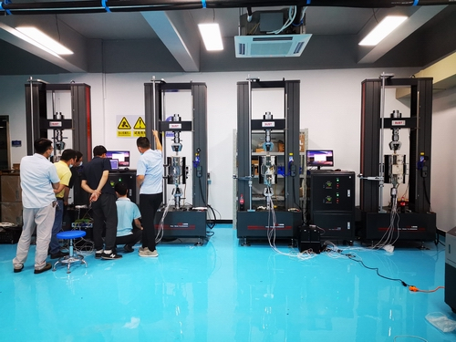 ?圖片新聞：東方重機高溫拉伸試驗機完成計量驗收